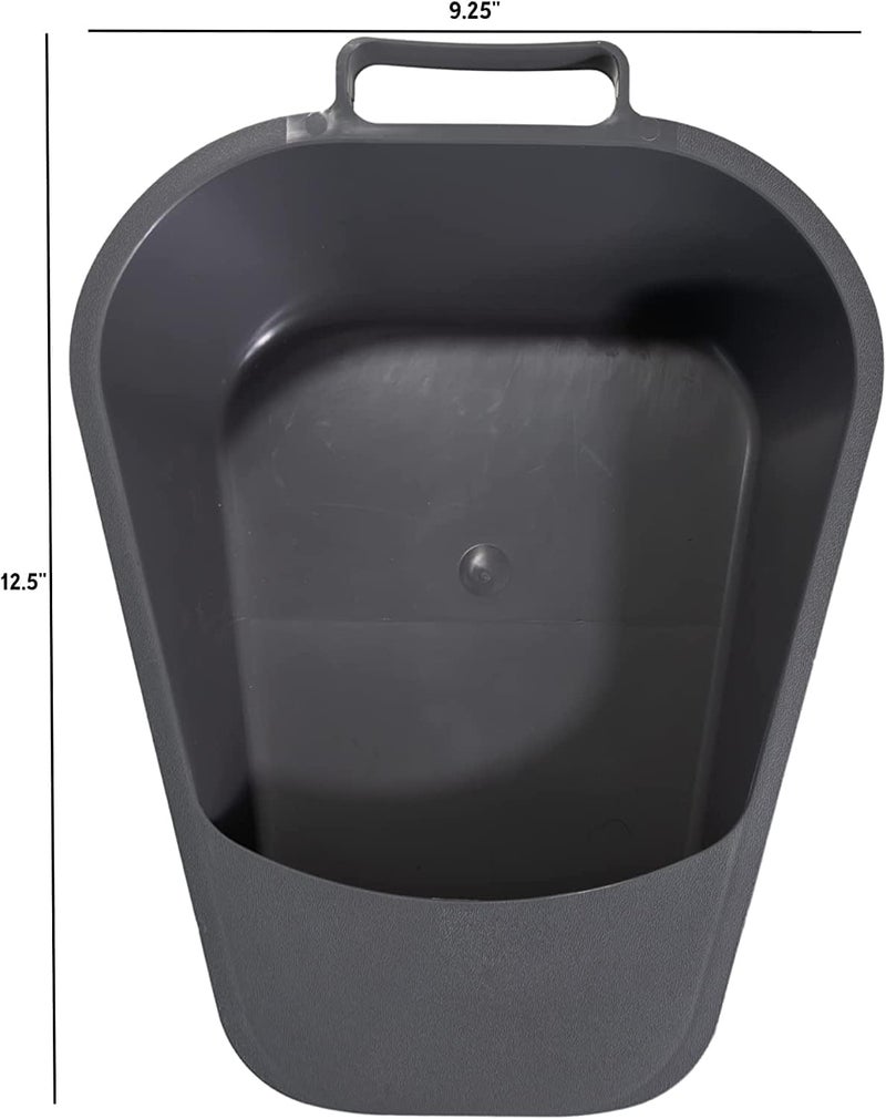 Vakly Fracture Bedpan - Portable Easy Clean Plastic Bed Pan - Female Urinal with Built-in Handle for Easier Placement and Removal & Spill-Free Guard for Bed-Bound/Bedridden Patient for Women and Men - Image 4